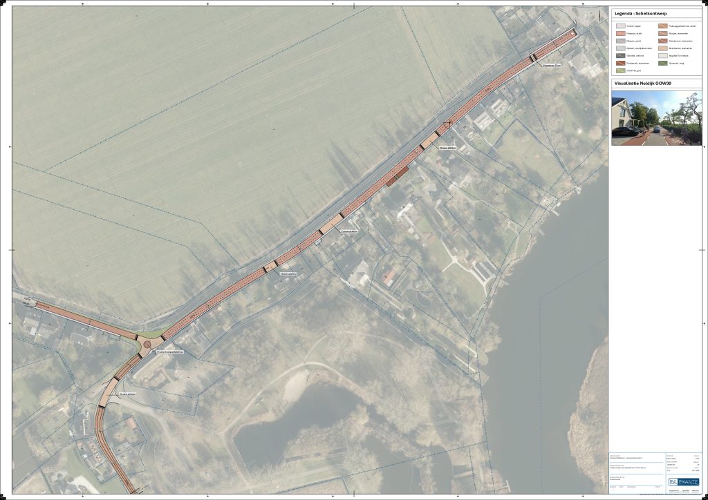 Schetsontwerp herinrichting Noldijk 1 - 45